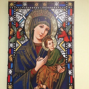 New Mother Mary Canvas for Room Decor