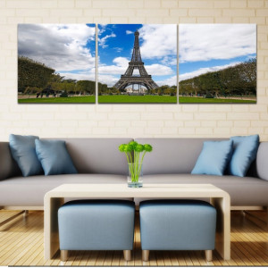 New Eiffel Tower Multi Panel Canvas for Room Decor