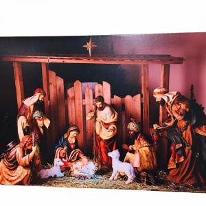 New Jesus Birth Canvas for Room Decor/Gifting